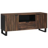 VidaXL Dulap TV cu sertar Maro 105 x 33 x 46 cm Lemn masiv de mango