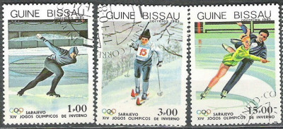 Guinee Bissau 1983 Sarajevo, Olympics A.18 foto