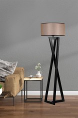 Lampadar MaCka Negru 45x45x150 cm