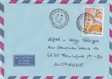 FILATELIE TEMATICA - PLIC TUNISIA TEMATICA AVION AVIOANE AVIATIE AIRMAIL AEROGRAM