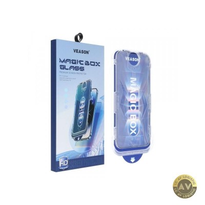Folie de protectie Ecran Veason PRO pentru Apple iPhone 11 Pro Max Sticla Securizata Full Glue 6D Neagra foto