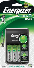 Set incarcator Energizer Base + 4 acumulatori AA R6 1300mah foto