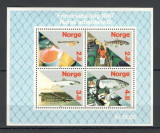 Norvegia.1987 Ziua marcii postale:Industria de pesti-Bl. KN.26, Nestampilat