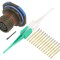 Conector militar soclu mamă PIN 13 dimensiune 11 oliv aurit AMPHENOL AIR