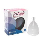 Cupa menstruala Marimea L Transparenta, 1 bucata, Iriscup