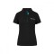 Mercedes AMG Petronas tricou polo de damă Small logo black F1 Team 2024 - L