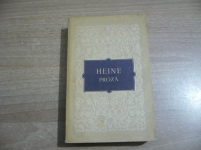 Heinrich Heine - Proza foto