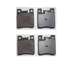 Set placute frana punte spate Mercedes Clasa C W202/W203, 1993-2007, CLK (C208/A208/C209/A209), 1997-2003, Clasa E (W124/W210/S210), 1991-2003, Clasa