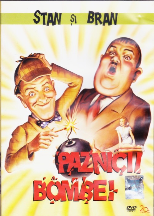 DVD Film comedie: Stan si Bran - Paznicii bombei ( subtitrare romana - vezi descriere )
