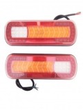 Lampa LED Semnalizare Dinamica Auto Vaelart1830, 12/24V, 28x10 cm, Compatibila EMC, IP68