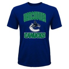 Vancouver Canucks tricou de copii All Time Great Triblend navy - Dětsk&eacute; L (13 - 14 let)
