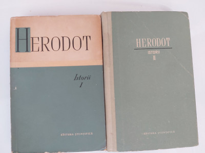 HERODOT - ISTORII - 2 volume foto