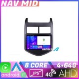 Navigatie Chevrolet Aveo 2010 2013 KIT AVEO10 EDOTEC-LITE Android Ecran 720P Octa Core 4 64 Carplay CarStore Technology