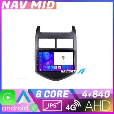 Navigatie Chevrolet Aveo 2010 2013 KIT AVEO10 EDOTEC-LITE Android Ecran 720P Octa Core 4 64 Carplay CarStore Technology foto