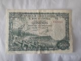 Guineea Ecuatoriala 500 Pesetas 1969 Rara