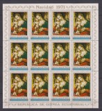 GUINEA ECUATORIALA 1972 CRACIUN MI: KB. 37-43 MNH, Nestampilat