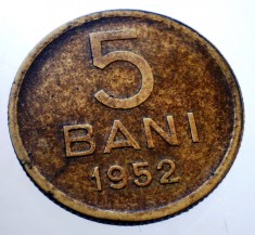 7.115 ROMANIA RPR 5 BANI 1952