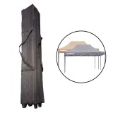 Sac transport foisor gradina 3x4m, negru, rezistent, cu roti, tesatura Oxford 800D