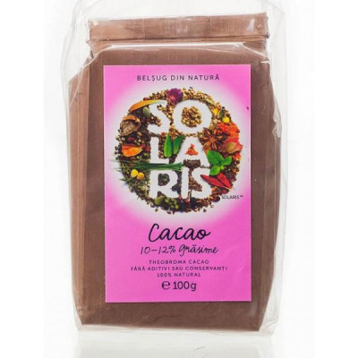 Cacao 10-12% grasime Solaris 100gr foto