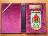 2004-Brig. de pomp. D-lul Spirii-Embl. brig.de pomp.Buc.-Placheta -Perf.