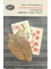 Ion Minulescu - Romante pentru mai tarziu (Editia: 1967) foto