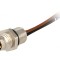 Conector M8 0,5m tată PIN 3 cu cabluri soclu E 4A Filet M8