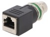 Adaptor M12 Mamă la RJ45 Soclu IP67