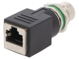 Adaptor M12 Mamă la RJ45 Soclu IP67