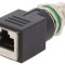 Adaptor M12 Mamă la RJ45 Soclu IP67