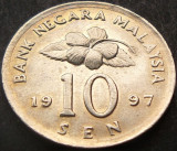 Cumpara ieftin Moneda 10 SEN - MALAEZIA, anul 1997 *cod 1819 B, Asia