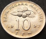 Cumpara ieftin Moneda 10 SEN - MALAEZIA, anul 1997 *cod 1819 B, Asia