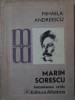 Marin Sorescu, Instantaneu Critic - Mihaela Andreescu, Albatros 1983, Biografii, Monografii, Carte Romana