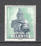 Spania.1975 Timbre cu taxa obligatorie-Ajutor ptr. Valencia SS.283