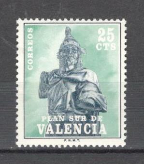 Spania.1975 Timbre cu taxa obligatorie-Ajutor ptr. Valencia SS.283 foto