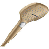 Cumpara ieftin Para de dus, Hansgrohe, Raindance Select E 120, 3 jeturi, bronz periat