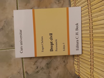 Drept civil. Persoanele. Ediția 5 foto
