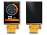 Afișaj TFT 2,4" 240x320, iluminare LED, panou tactil rezistiv
