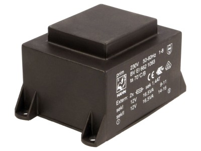Transformator &amp;icirc;ncapsulat 33VA 230V 12V foto