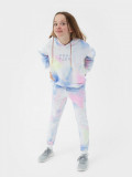 Pantaloni jogger de molton pentru fete, 4F Sportswear