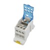 Bloc Terminal Distributie 125A UKK125, 1x70mm&sup2;/1x16mm&sup2; In, 6x16mm&sup2; Out, Cupru, ABS Ignifug, Cutie Jonctiune, Tablou Electric