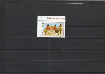 ROMANIA 2010 LP 1879 DREPTURILE COPILULUI SERIE MNH NESTAMPILATA foto