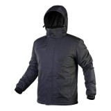 Geaca de lucru Outdoor,impermeabila,cu gluga,negru,marimea M/50,NEO