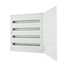 Tablou metalic ST 96 module (4x24) usa plina IP30 Eaton gri BF-U-4 96-G-C