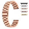 Curea metalica compatibila Apple Watch 9|8|7|6|5|4|3|2|1 Series, 49mm|45mm|44mm|42mm, Pink Gold