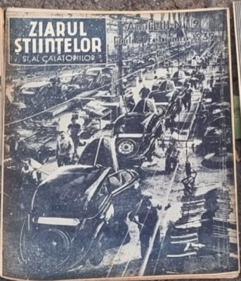Ziarul Stiintelor si al Calatoriilor - Anul LIII Nr. 9, 1939 foto