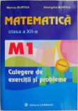 Matematica. Culegere de exercitii si probleme. Clasa a XII-a (M1) &ndash; Marius Burtea, Georgeta Burtea