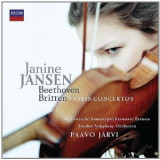 BEETHOVENBRITTEN VIOLIN CONCERTOSJANINE JANSEN (CD), Clasica