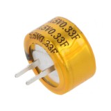 Supercondensator THT 330mF 5,5V 13,2x7mm