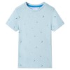 Tricou pentru copii, albastru deschis, 140 11948, vidaXL