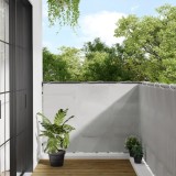 VidaXL Paravan de balcon gri deschis 120x800 cm 100% poliester oxford